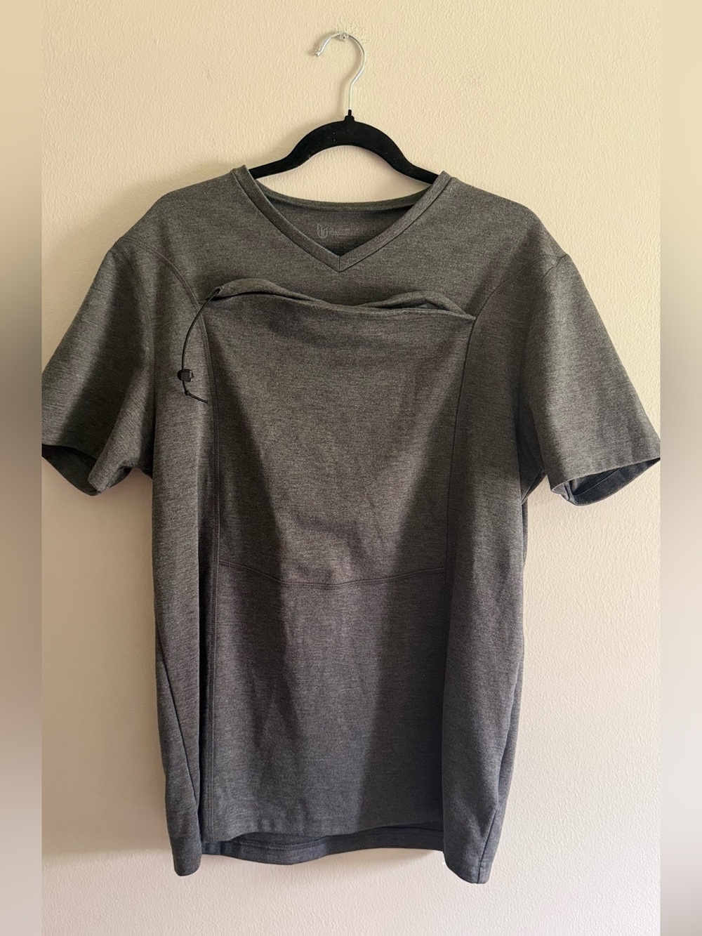 Men's Lalabu XL baby wearing tee